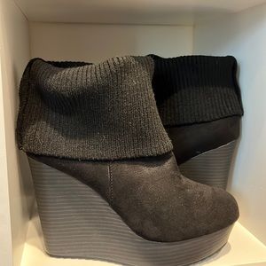 5 inch wedge boot